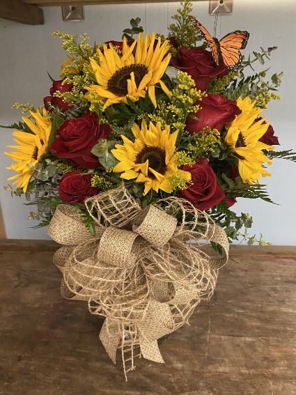 Roses & Sunflowers