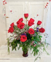 Roses Valentines Day Special  Dozen Fresh Red Roses