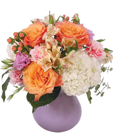 Rosey Dawn Floral Arrangement in Roy, UT | Reed Floral Design