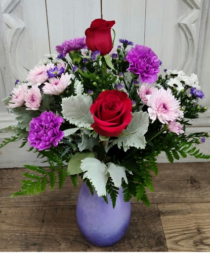 Rosey Day Floral Roses and Florals in vase