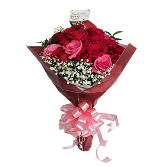 Rosey Delight Rose Wrap Arrangement