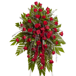 Rosey Rememberance Standing Spray