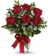 Rosey Romance 1/2 Dozen Roses