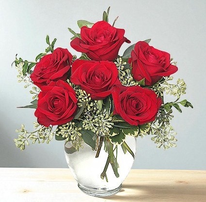 Rosey Romance Half Dozen