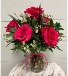 Rosey Romance Half Dozen Roses 