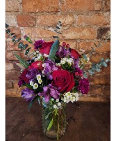 Rosey Romance vase arrangement