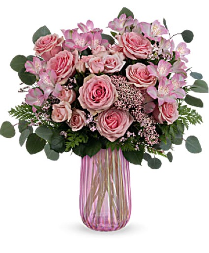 Rosy Iridescence  Bouquet