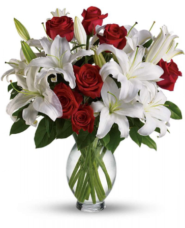 Rosy Opulence Rose and Lily