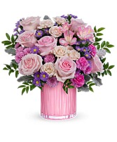 Rosy Pink Bouquet Flower Arrangement
