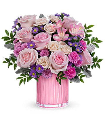 Rosy Pink Bouquet Flower Arrangement in Miami, FL | FLOWERTOPIA Rosy Pink Bouquet Flower Arrangement in Miami, FL | FLOWERTOPIA