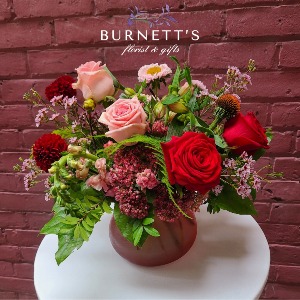 Rosy Posy Vase Arrangement