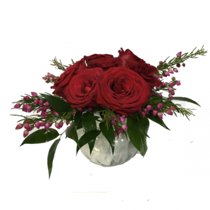 Rosy Red Posy Floral Design floral design