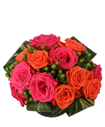 Rosy Sunset Floral Design in Nederland, TX | Sparkle and Co. Florist