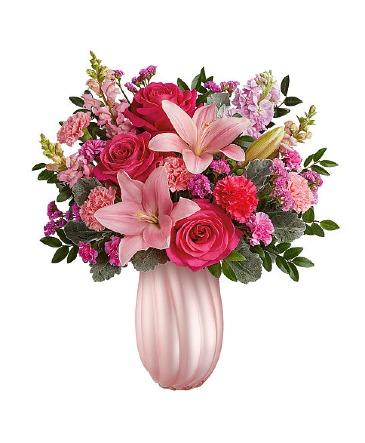 Rosy Swirls Bouquet Limited Item in Winnipeg, MB | KINGS FLORIST LTD