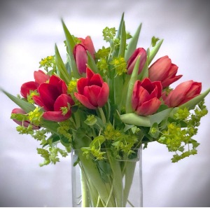Rosy Tulips Tulip Arrangement 