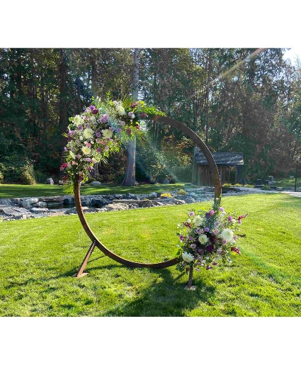 Round Arbor Florals Hanging Arbors