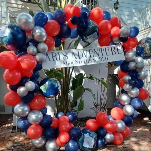 Round Balloons Arch 7x7Ft Call for availability - (813)-389-6638