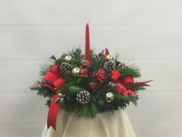 Round Natural Centerpiece