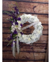 Round Sympathy Wreath  