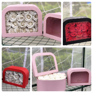 Rounded One sided Flower box Lovely box in Dearborn, MI | LAMA'S FLORIST Rounded One sided Flower box Lovely box in Dearborn, MI | LAMA'S FLORIST