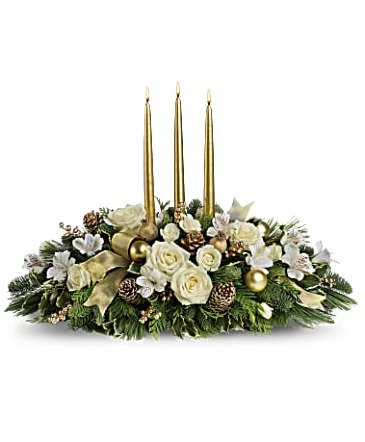 Royal Christmas Centerpiece  in Winnipeg, MB | MYRA ROSE FLORIST