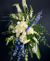 Royal Fairwell Standing Funeral Spray