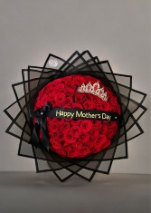 Royal Red Hand Bouquet 