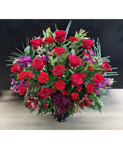 Endless Love vase arrangement