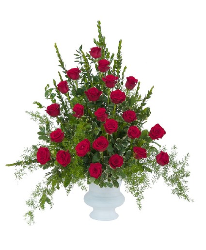 Royal Rose Urn Arrangement