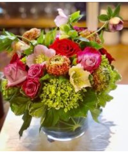 Royal Ruby Vase Arrangement
