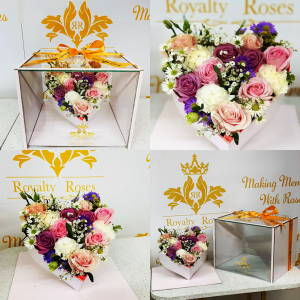 Royalty Crystal Box with removable heart Royalty Crystal Box 