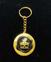 Royalty Luxury Logo Coing Keychain Keychain