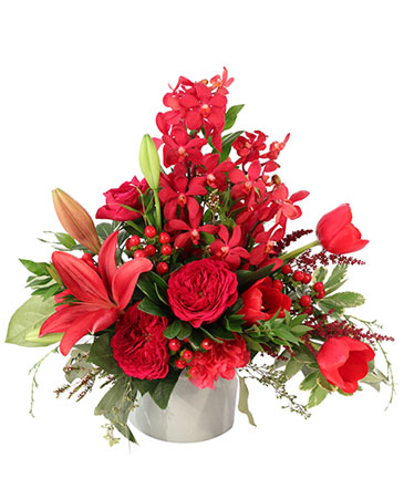 Ruby Allure Floral Design in Richland, IN | LAUER HOMETOWN FLOWERS & GIFTS