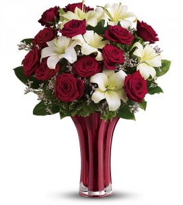 Ruby Nights Dozen Arrangement