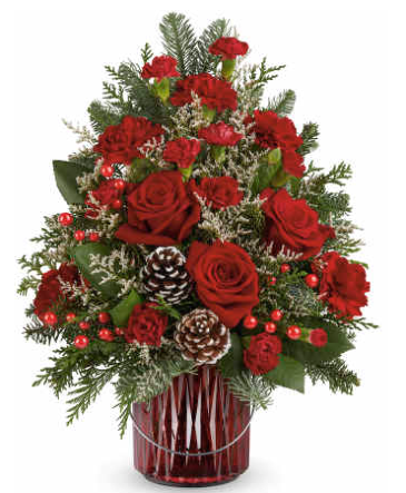 Ruby Radiance Bouquet  in Laurel, MD | Lea's Flower Shop