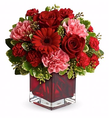Ruby Red Bouquet 