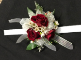 ruby red corsage corsage