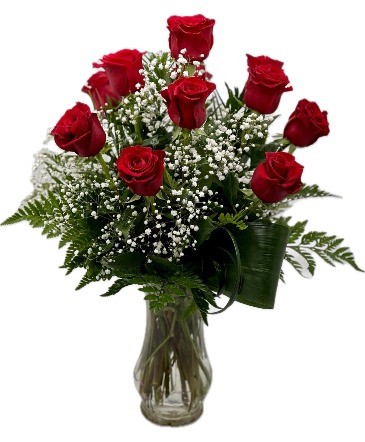 Ruby Red Dozen Dozen Red Roses in Lubbock, TX | TOWN SOUTH FLORAL