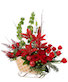 Ruby Red Sleigh Floral Design