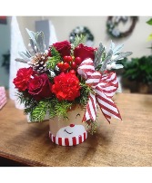 Run Run Rudolph  Keepsake Arrangement