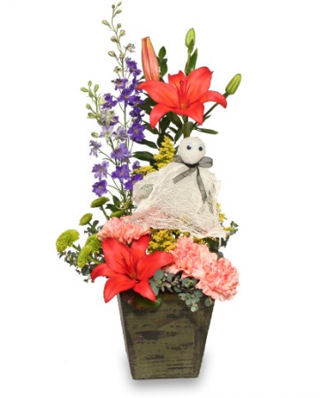 Spook-Tacular Flowers Halloween Arrangement Flower Bouquet