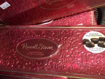 Russell Stover Red Tin $15.