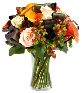 RUSTIC AUTUMNAL ARRANGEMENT