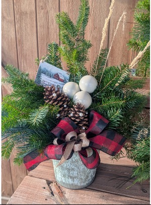 Rustic Christmas Greens 