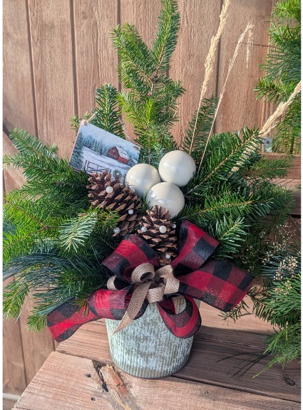 Rustic Christmas Greens 