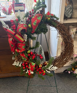 Rustic Christmas Wreath