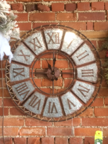 Rustic clock Home decor