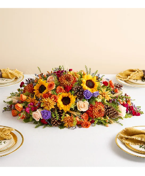 Rustic & Cozy Centerpiece Centerpiece