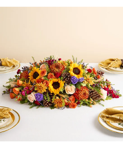 Rustic & Cozy Centerpiece Centerpiece