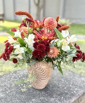 Rustic Elegance Vase Arrangement